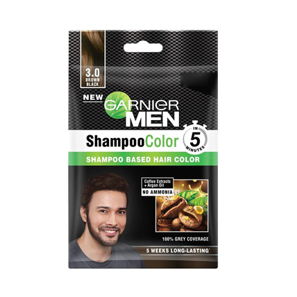 Garnier Hair Colour Men Shampoo Brown Black 3